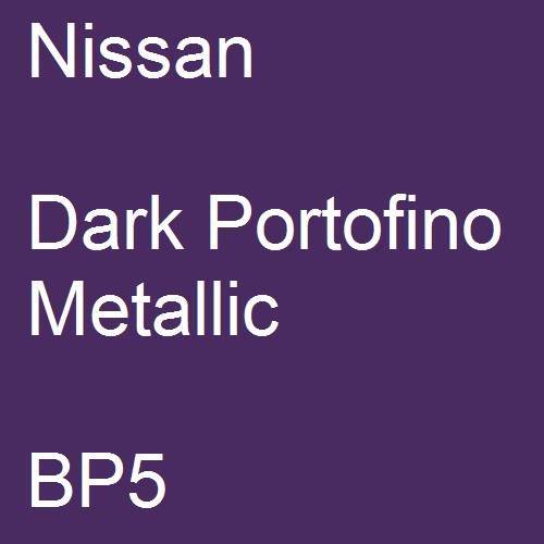 Nissan, Dark Portofino Metallic, BP5.